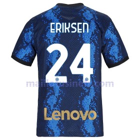 Maillot de Foot Inter Milan Christian Eriksen 24 Domicile 2021-22
